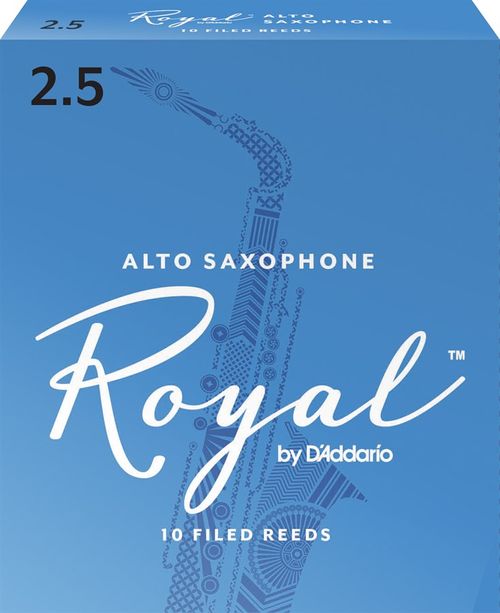 Palheta 2.5 "Royal - D'Addario", Sax Alto, unid.