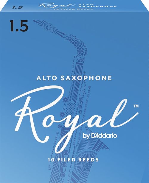 Palheta 1.5 "Royal - D'Addario", Sax Alto, unid.