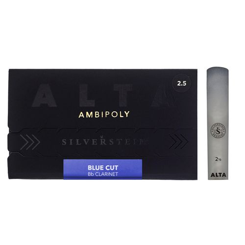 Palheta 2.5 "Alta Ambipoly" mod.Blue Cut, Clarinete Bb, unid.