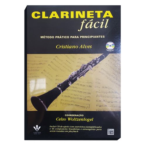 Livro Clarineta fácil - Método prático para principiantes