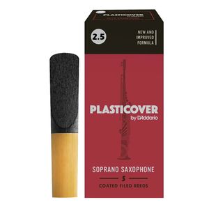 Palheta 2.5 "Plasticover - D'Addario", Sax Soprano, un.