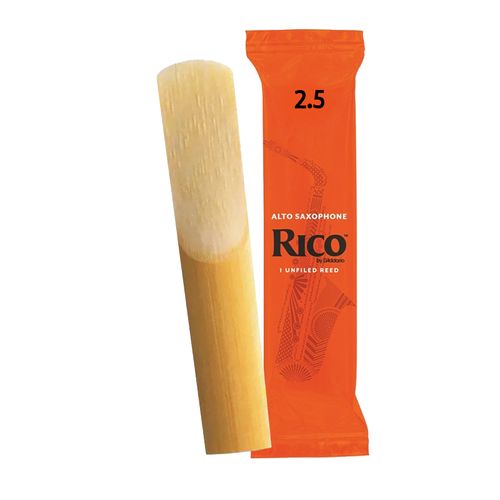 Palheta 2.5 "Rico - D'Addario", Sax Alto, Flow Pack, un.