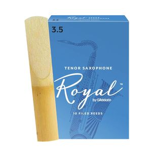 Palheta 3.5 "Royal - D'Addario", Sax Tenor, un.