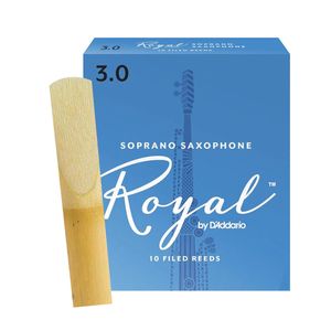 Palheta 3.0 "Royal - D'Addario", Sax Soprano, un.