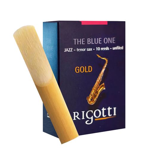 Palheta 2 Medium "Rigotti Gold", sax tenor, unid.