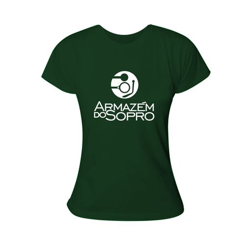 Camiseta "Armazém do Sopro", Baby Look, Femin, un.