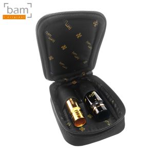 Estojo para 2 boquilhas de Sax Tenor, "BAM", preto.