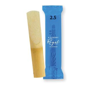 Palheta 2.5 "Royal - D'Addario", Clarinete, Flow Pack, un.