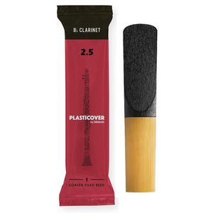 Palheta 2.5 "Plasticover - D'Addario", Clarinete, Flow Pack, un.