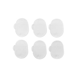 Protetor de Boquilha "Omnipatch - Silverstein", posicionador de dente, transparente, kit 6 unidades