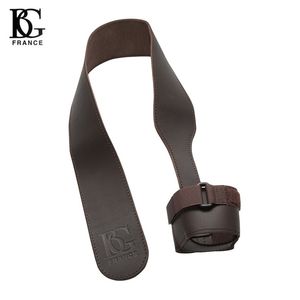 Correia BG de assento para fagote, em couro, com "copo", un.
