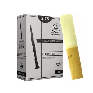 Palheta 2.75 "GD - Gonzalez", Clarinete Bb, unid.