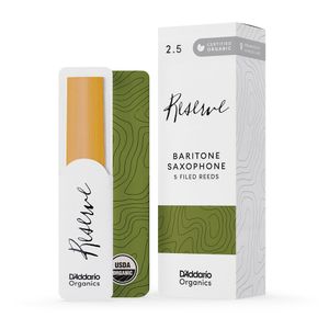 Palheta 2.5 "Reserve - D'Addario" Organic, Sax Barítono, un.