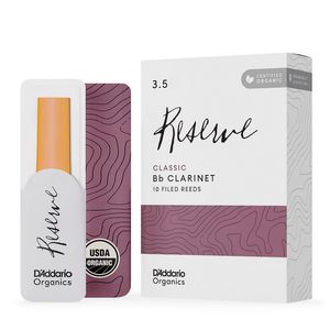 Palheta 3.5 "Reserve Classic - D'Addario", Organic, Clarinete Bb, un.