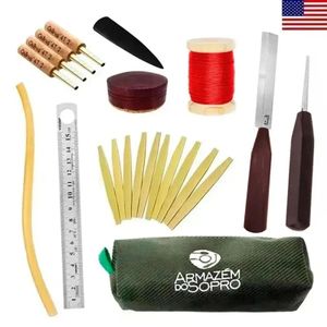 Kit p/ fazer palheta de Oboé AMERICANA, com faca chanfro simples, cana no molde Lucarelli e tubo 47mm